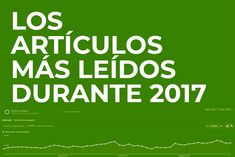 Los artÃ­culos mÃ¡s leÃ­dos durante 2017 - TÃ­tulo